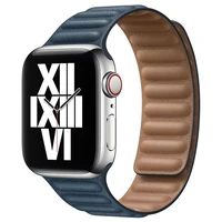 strap for apple watch band leather link loop 44mm 40mm iwatch series 7 6 se 5 4 3 2 1 watchbands bracelet 42mm 38mm wristbands