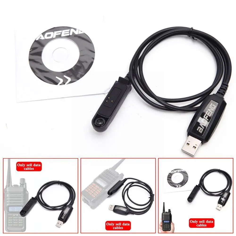 

Новый программируемый Usb-кабель для Baofeng, водонепроницаемый двухсторонний радиоприемник Uv-xr, Uv-9r Mate Uv-9r, рация R1p4