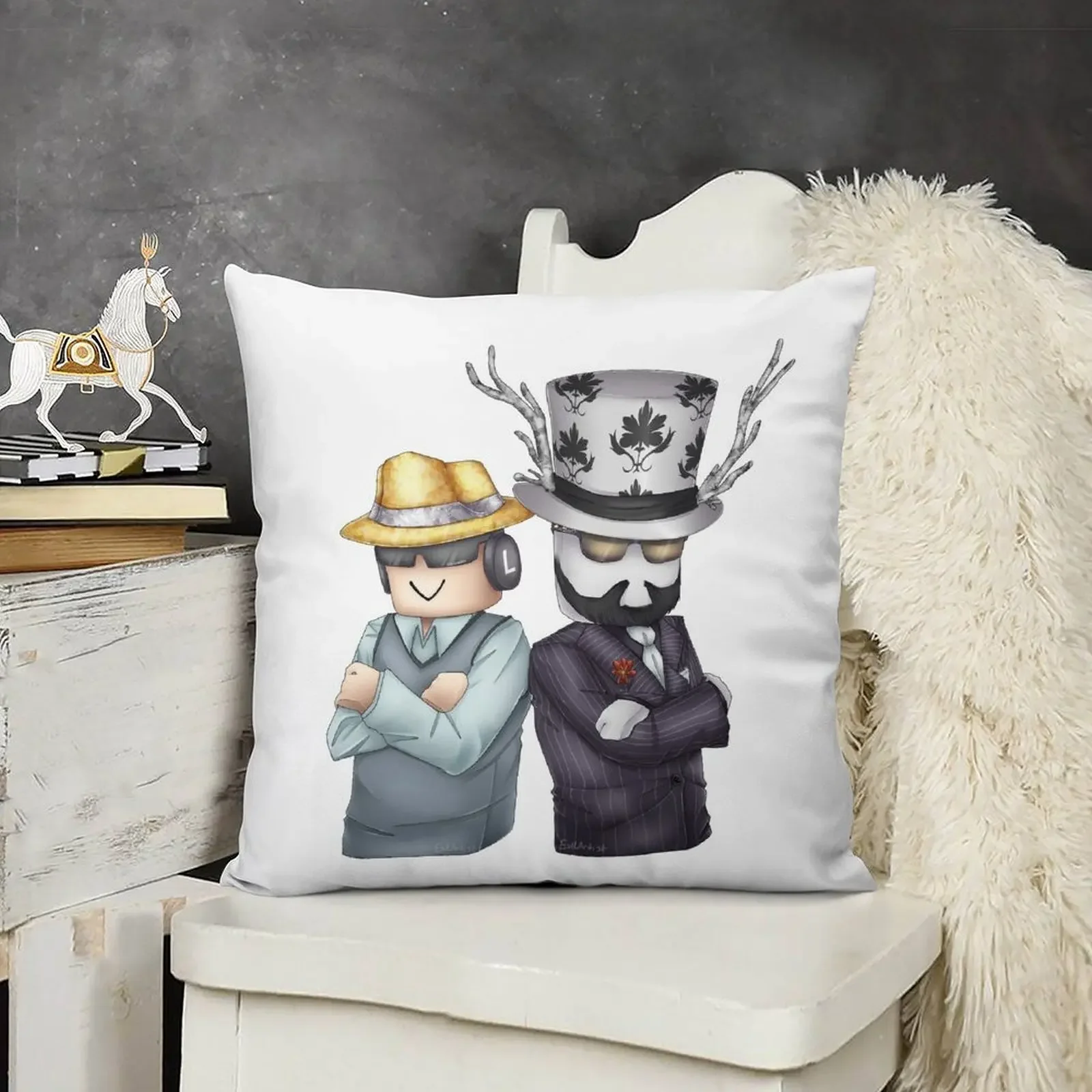 Подушка Badcc and Asimo прямоугольный чехол для подушки рождественская наволочка