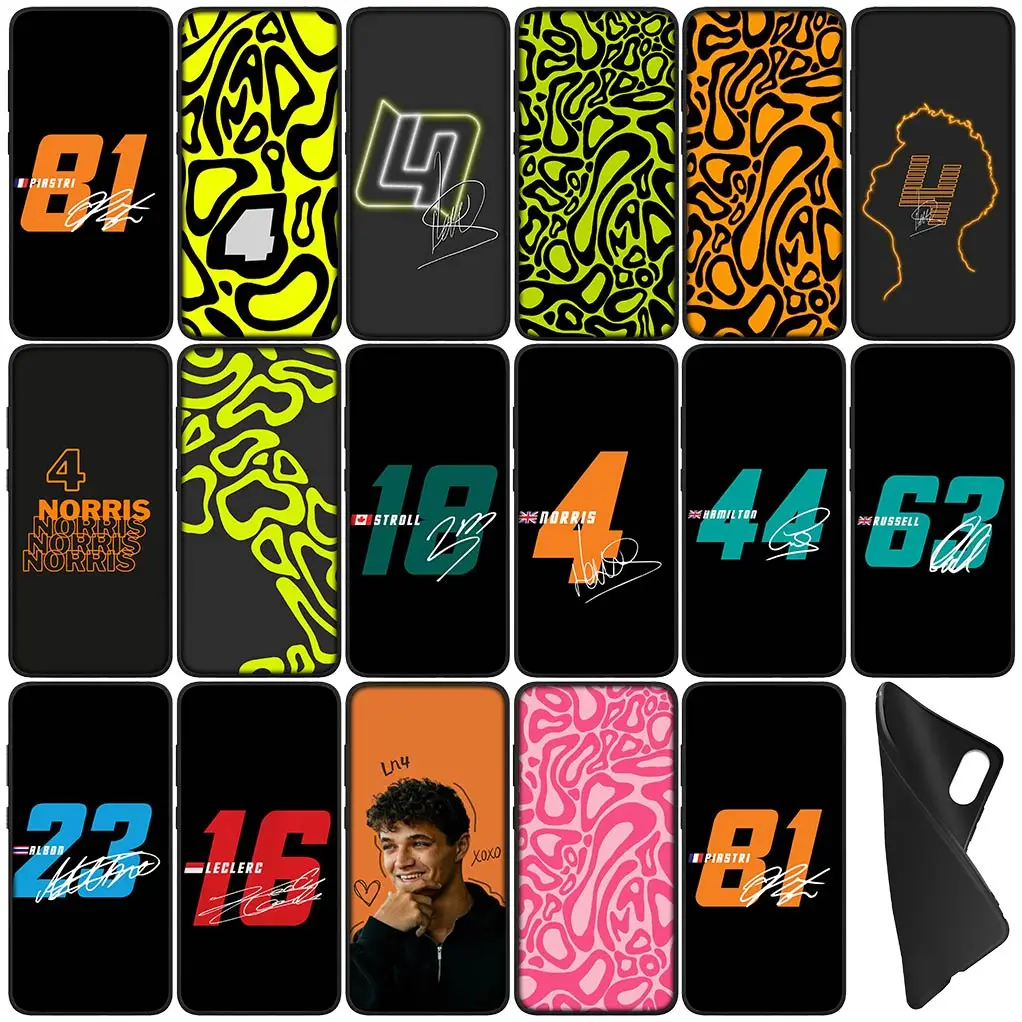 Чехол Lando LN4 Norris Supercar No 4 81 16 для Xiaomi Poco C65 X3 NFC GT X4 M4 M6 Pro F3 Redmi 13C 14C чехол телефона