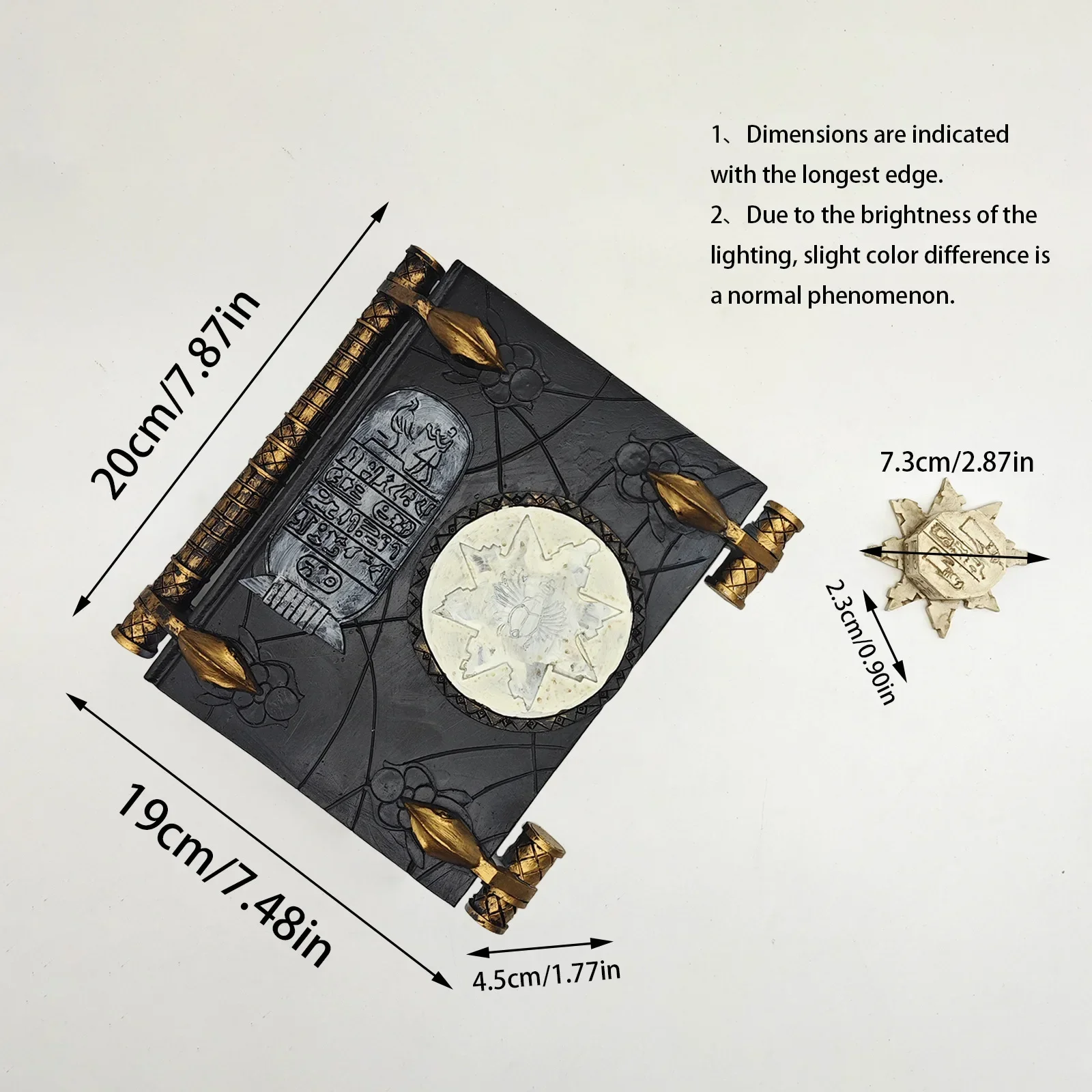 Книга мертвецов Hamunaptra Key of The Mummy Prop Book Living Can Be Open Box Пасхальное украшение для
