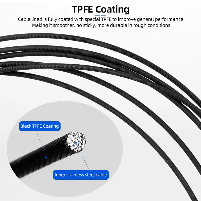 Тормозная линия из нержавеющей стали с покрытием ПТФЭ MTB дорожный велосипед
