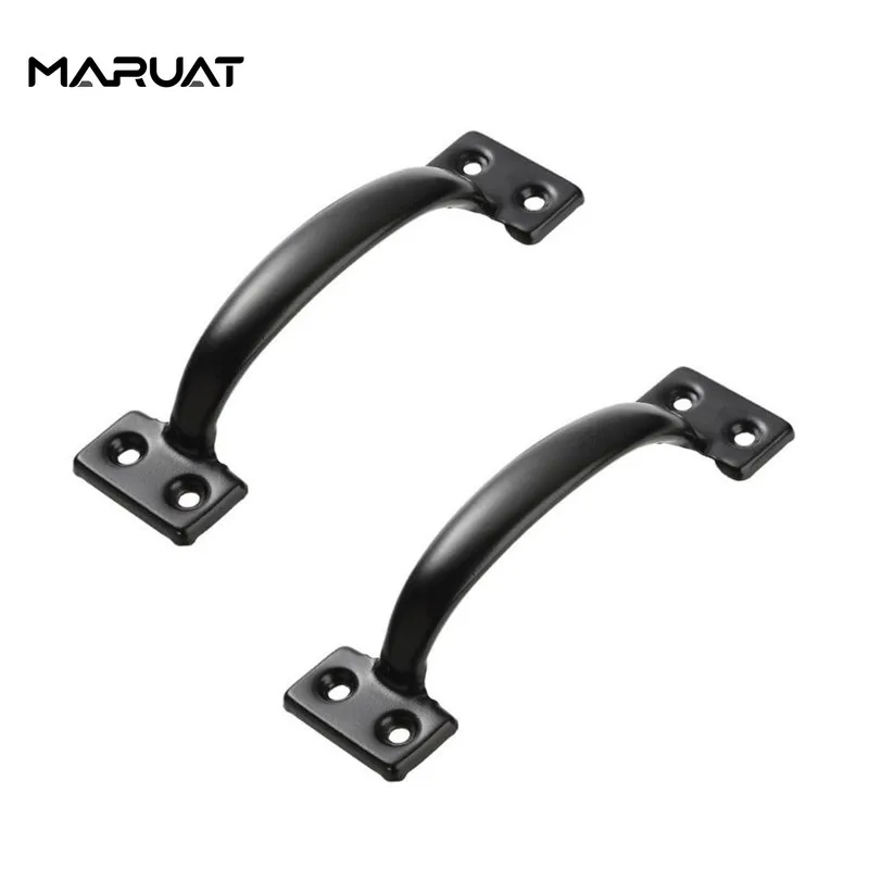 

Furniture Kitchen Door Metal Handle Cabinet Shed Pull Fence Handle for Outdoor Wooden Cupboard Drawer Hardware Accessories