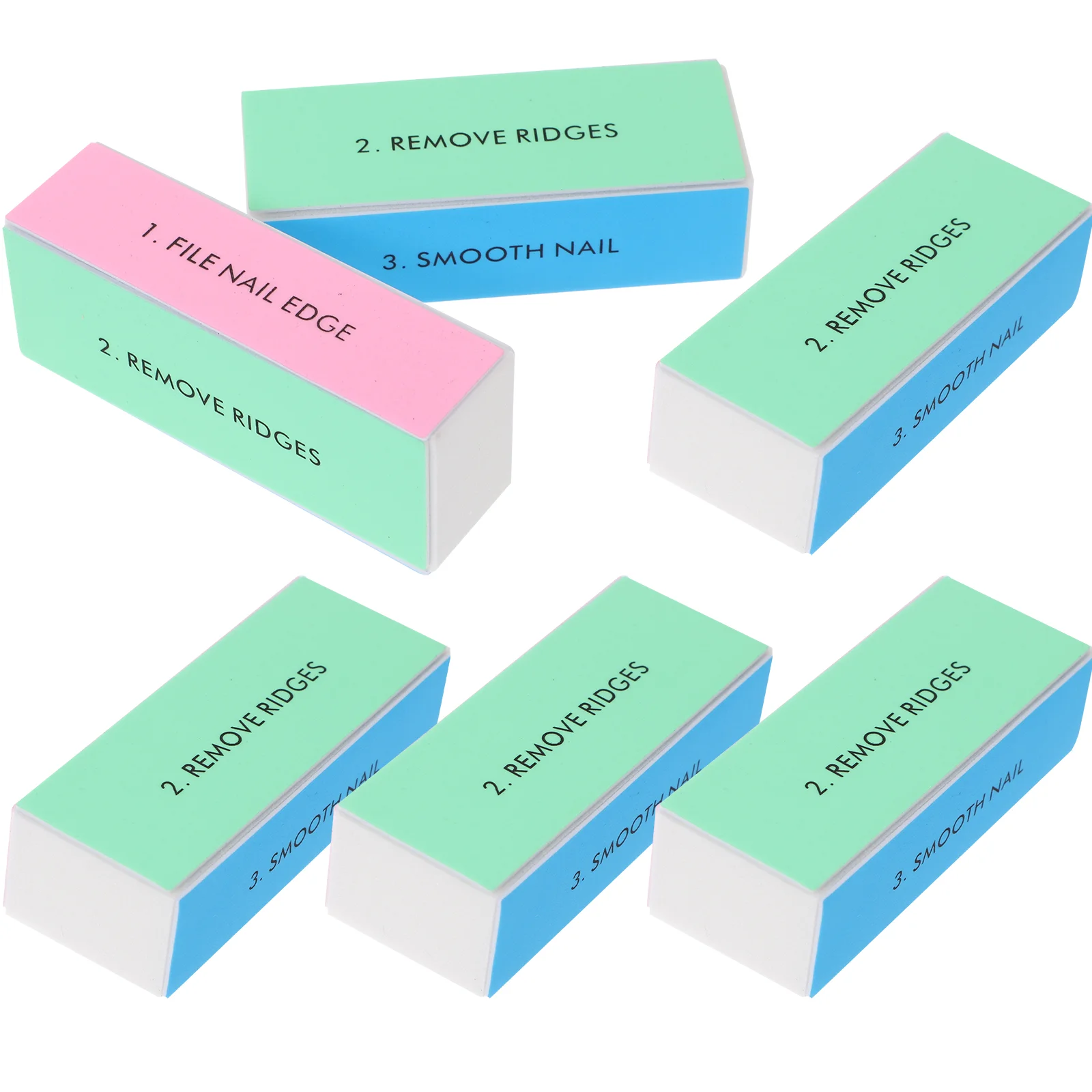10 шт. шлифовальная пилочка для ногтей губка гель-лака ремонтный блок рук