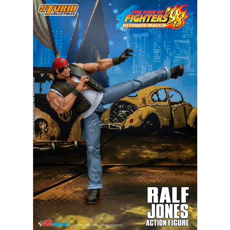 Фото Оригинальные фигурки Storm Toys The King of Fighters '98 Ultimate Match Ralf Jones в наличии, коллекционные модели игрушек №3
