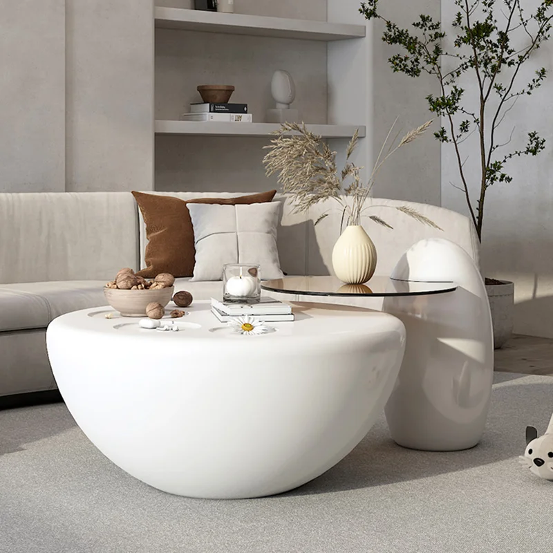Круглый Кофейный Столик для отеля боковые скандинавские головки обеденный