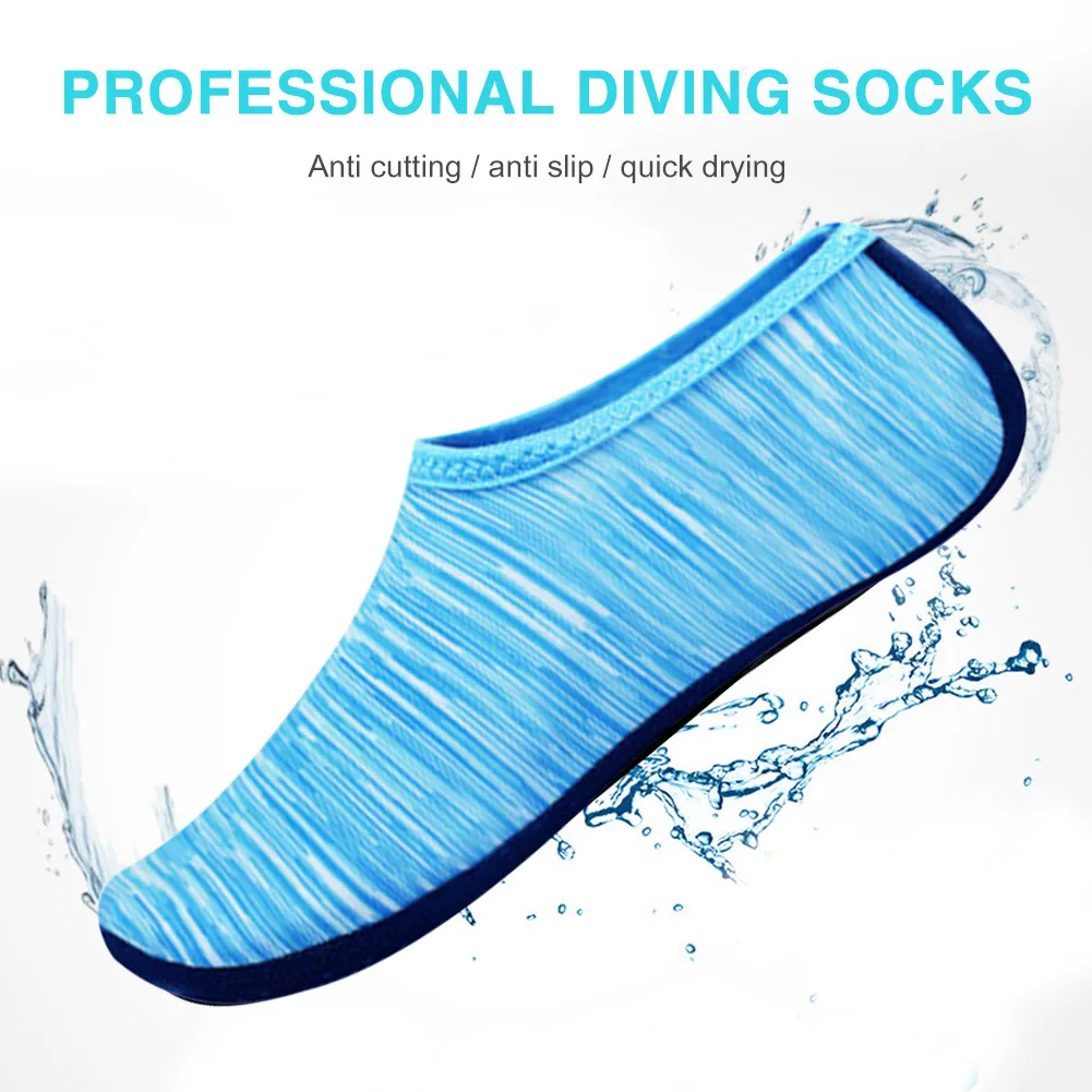 

Unisex Beach Water Swimming Aqua Shoes Men Women Breathable Seaside Sports Water Surf Diving Underwater Socks