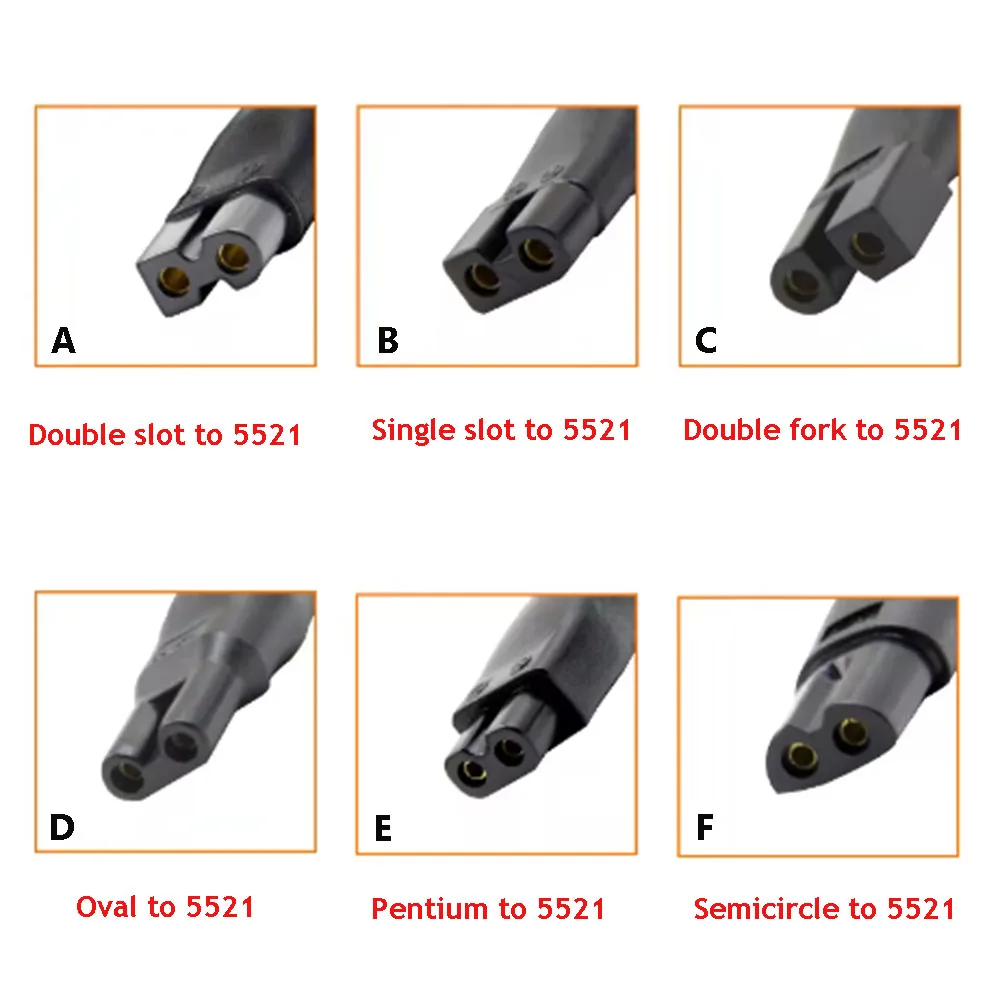 Универсальный адаптер с двойным отверстием DC 5 * 2 1 до 8/2 35