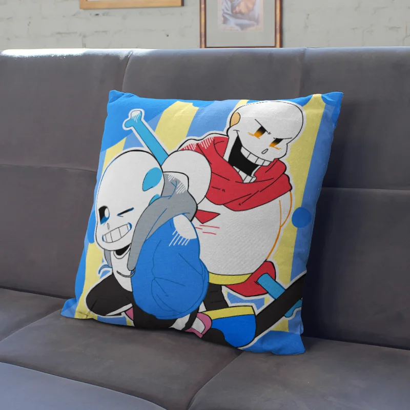 Наволочки с рисунком из аниме Undertale Sans наволочка для домашнего дивана чехол