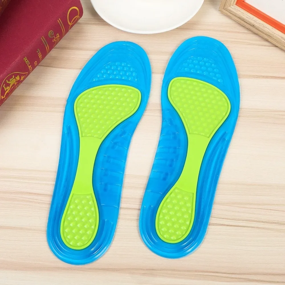 

Silicon Gel Insoles Foot Care for Plantar Fasciitis Orthopedic Massaging Shoe Inserts Shock Absorption Shoe Pad Unisex