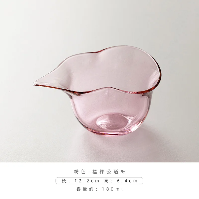 

180 мл стеклянная чашка для справедливости утолщенная устойчивая к высоким температурам чашка для разделения чая Chahai Kung Fu кувшин для чая аксессуары