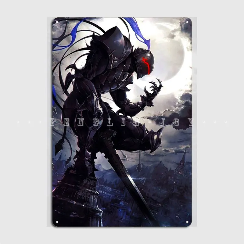 

Fate Stay Night Metal Sign Wall Mural Wall Design Wall Plaque Tin Sign Poster