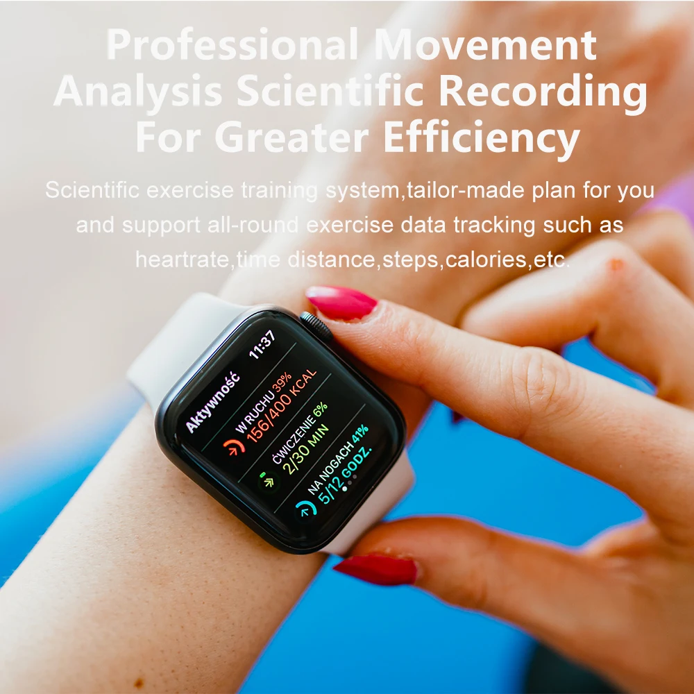 2022 new original smartwatch smart watch bluetooth calorie count blood oxygen sport bracelet hd waterproof for android ios phone free global shipping