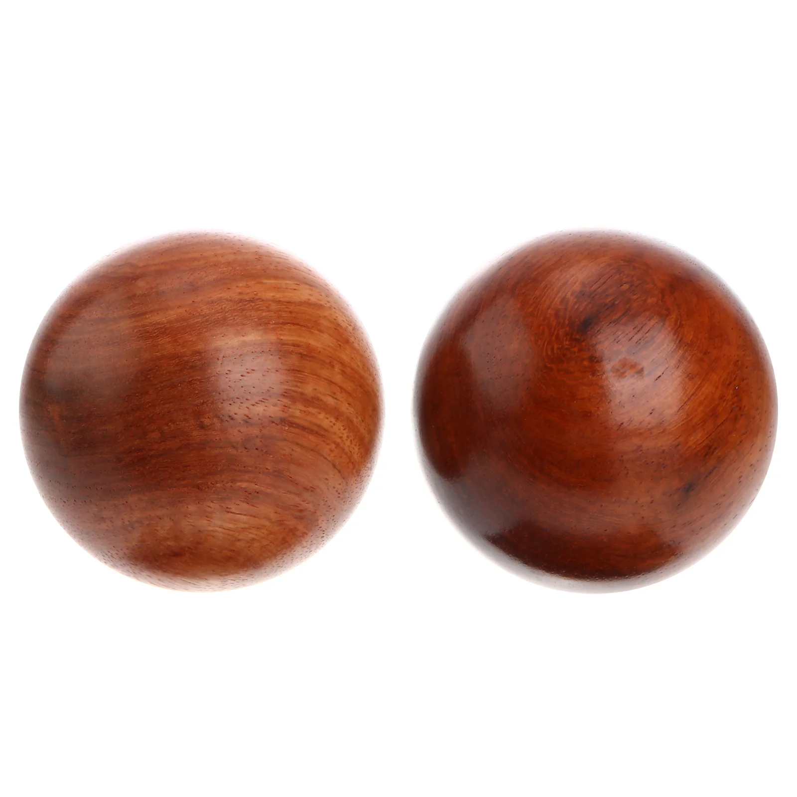 

Wood 2Pcs Wooden Hand Massaging Balls Muscle Rolling Acupoint Massagers Touch