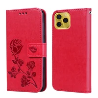 cute rose flower wallet case for fundas blackview a95 a55 telefon k%c4%b1l%c4%b1f%c4%b1 flip cover for carcasas blackview a95 a 95 mujer coque