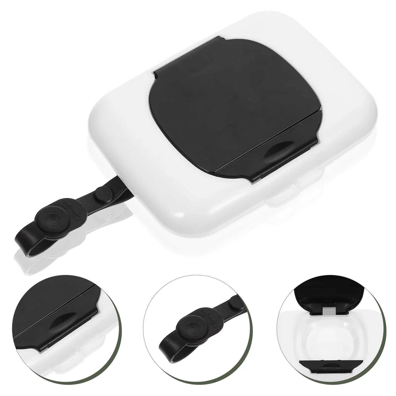 

Box Wipe Tissue Dispensercontainer Handheld Parent Portable Convenient Outdoor Infant Travel Storage Baby Wet