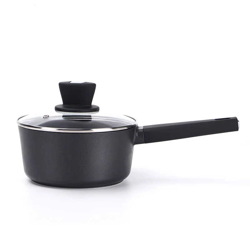 

New products kitchen Die casting aluminum non-stick ceramic coating hot pot milk sauce boiling pan cookware