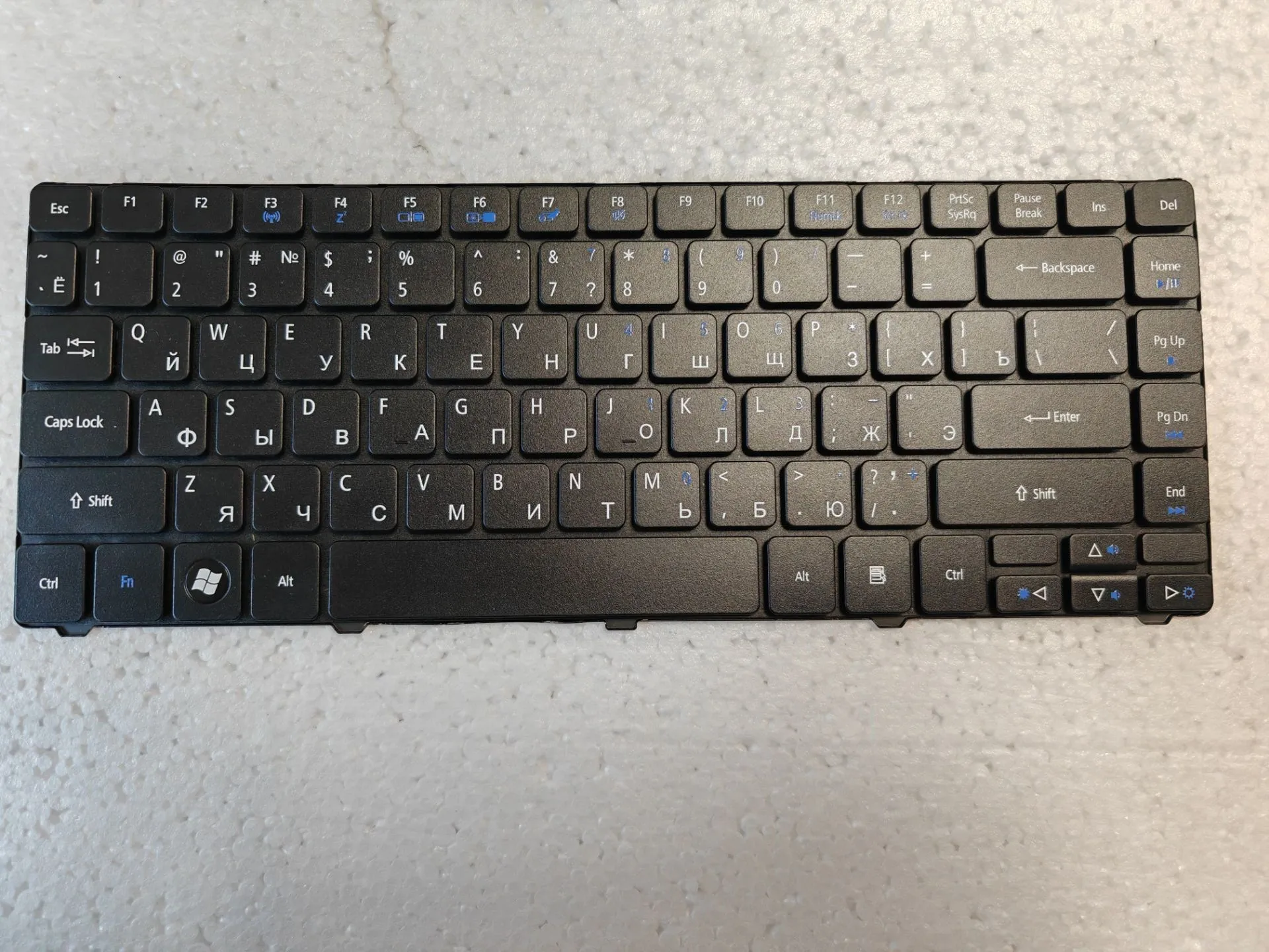 Русская клавиатура для Acer Aspire 4535 4736 4739 4739Z 4740 4740G 4741 4741G 4741Z 4741ZG 4743 4743G 4733 5942 5942G 3810T