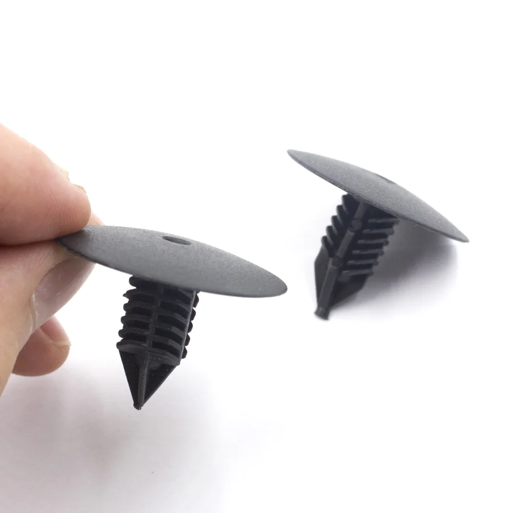 

10mm Door Fender Bumper Cover Push Pin Clips For Toyota VW Renault Plastic Rivets For Mercedes Benz Fasteners