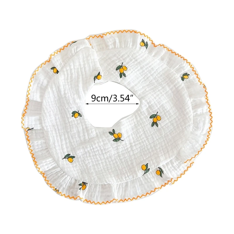 Baby Bibs Gauze-Cotton Feeding Bib Handkerchief Burp Cloth Newborn Shower Gift images - 6
