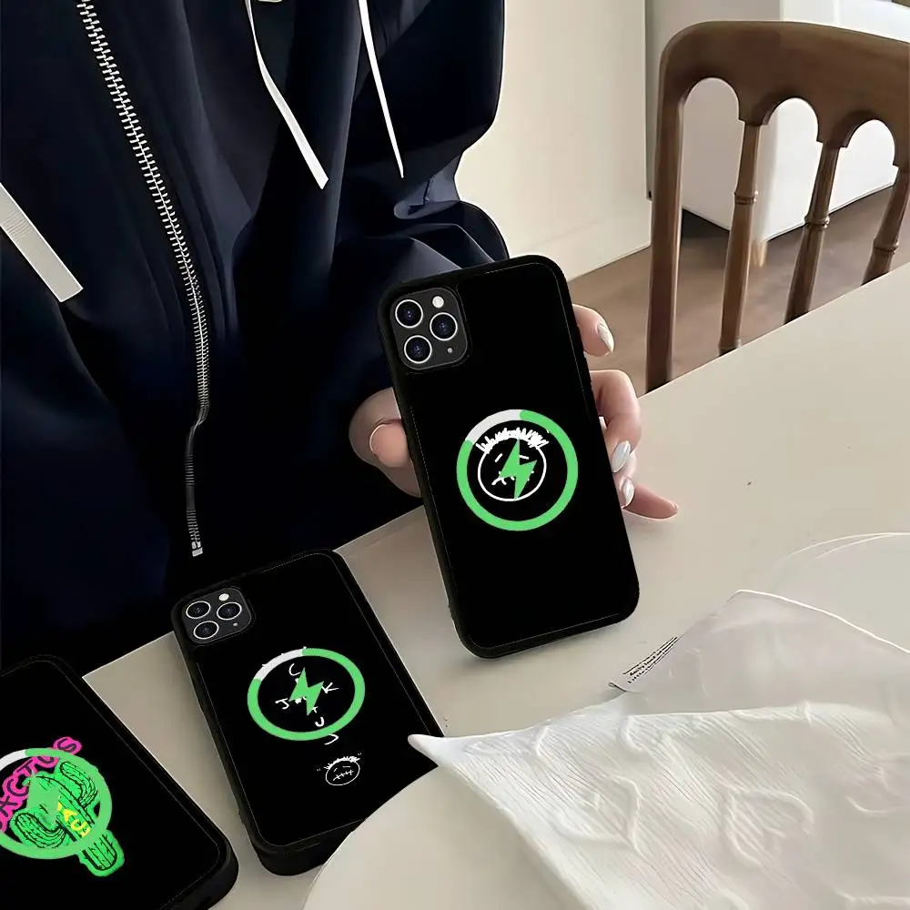 Фото Чехол для телефона Travis Scott Cactus Jack для iPhone 17, 16, 15, 14, 13, 12, 11 Pro Max, чехол для беспроводного зарядного устройства Magsafe №1