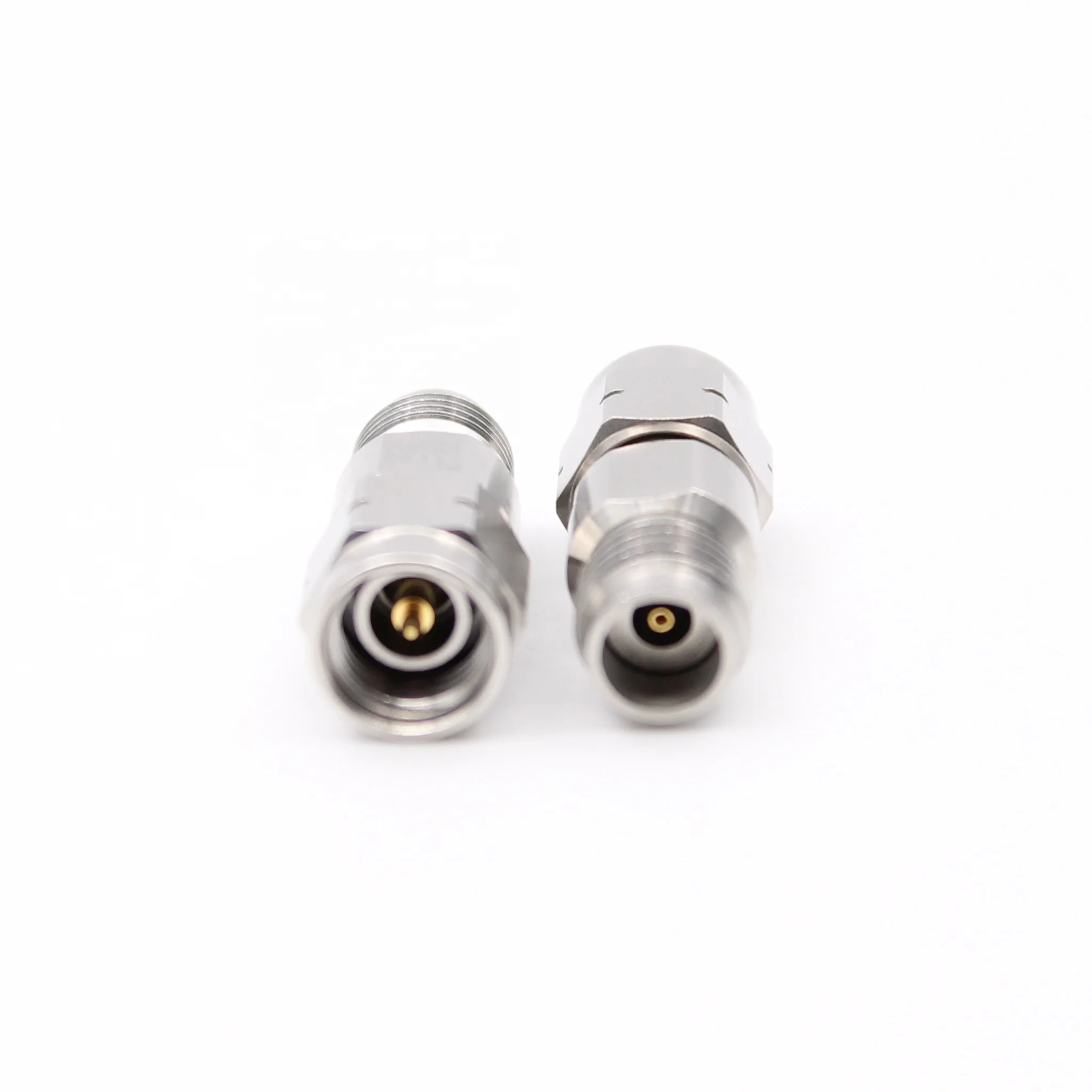 High Quality Series 2.4mm Female to 3.5 Male Stainless Steel Precision Microwave Adapter