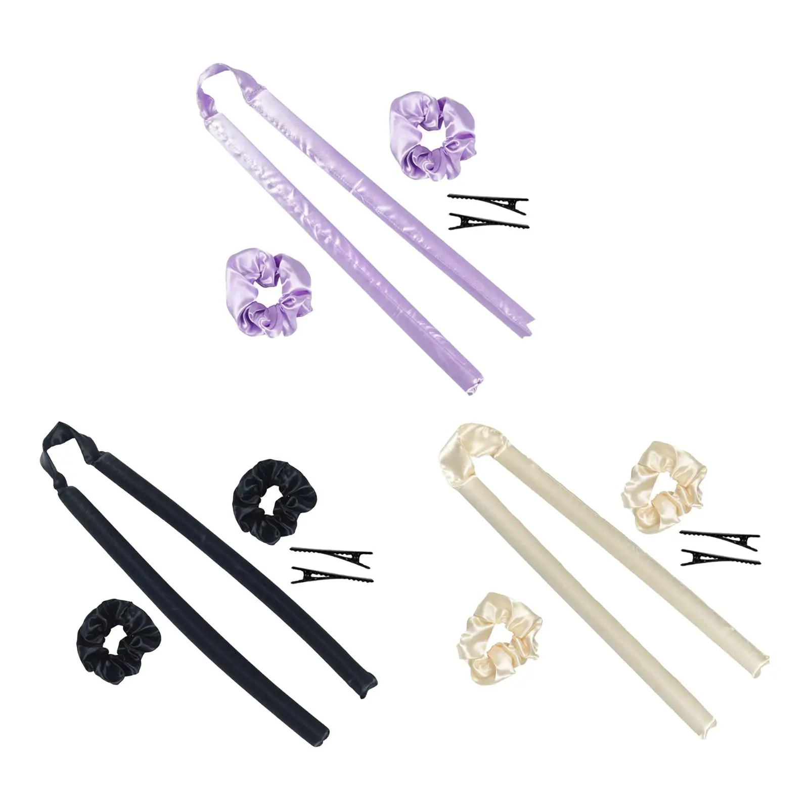 

Гибкая Плойка для волос, Плойка для ленивого сна без тепла, Плойка для завивки волос, волнистая форма