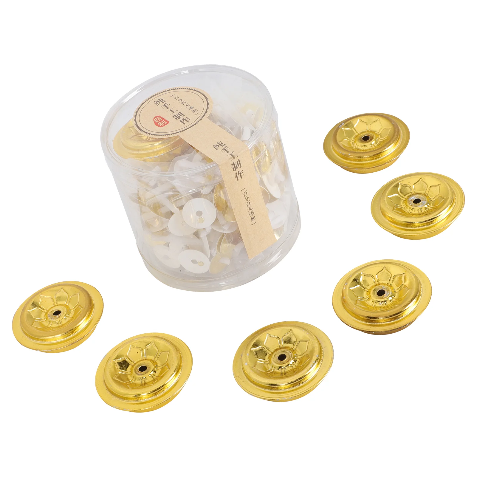 

1 set of DIY Wicks Wicks with Wick Holders Butter Lamp Wicks Wick Floating Holder for Shop DIY