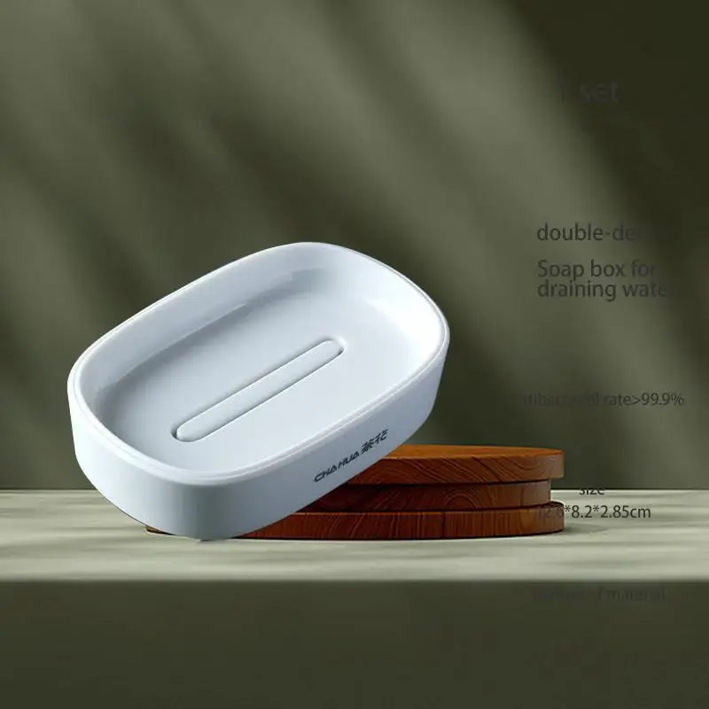 

Double Layer Camellia Soap Dish With Efficient Draining System Keep Your Soap Dry And Clean With Ats Technology