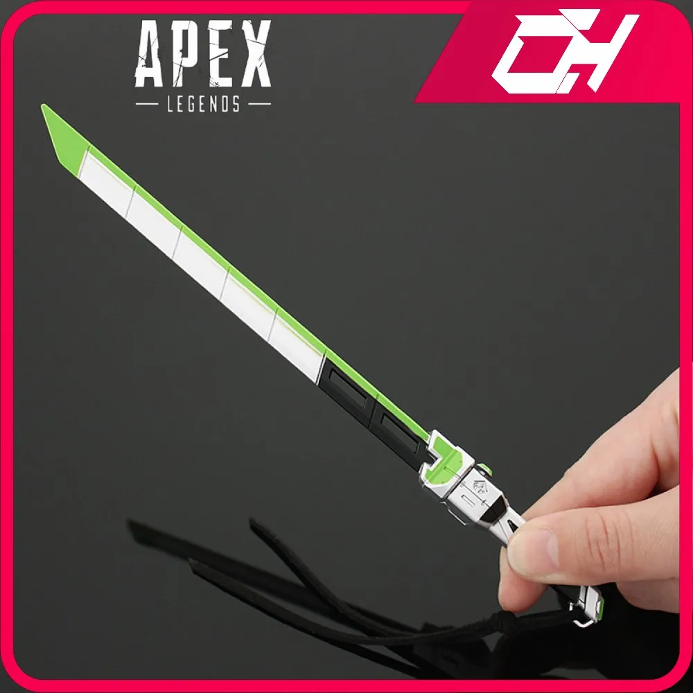 

Apex Legends Heirloom Crypto Heirloom Biwon Blade Game Нож-бабочка Мечи Катана Брелок Модель оружия Игрушки для детей
