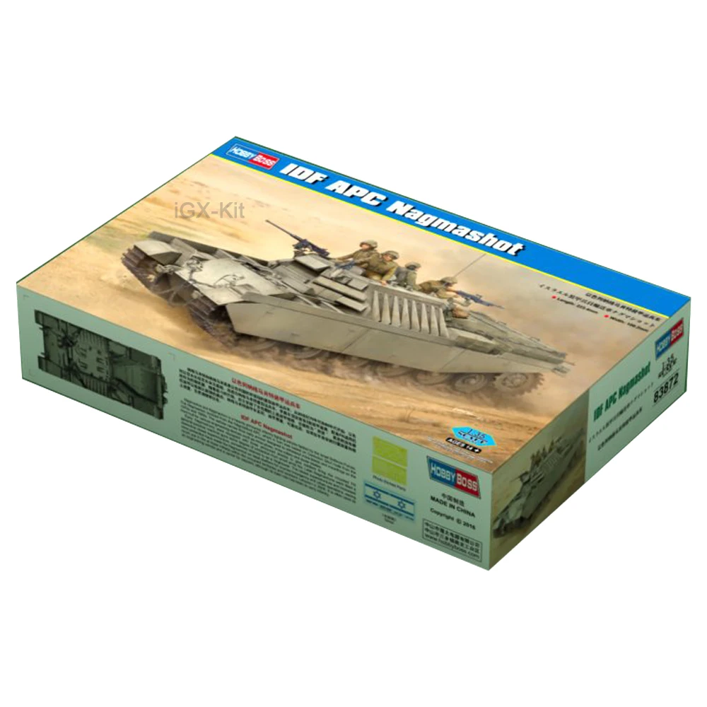 Hobbyboss 83872 1/35 IDF APC Nagmachon Бронированный персонал Переноска Автомобиль Хобби Ремесло