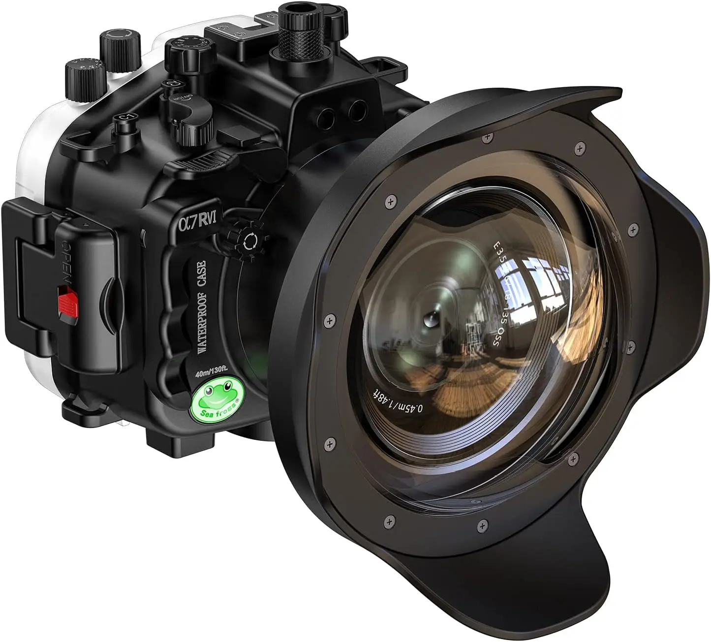 Фото Водонепроницаемый корпус WPC-A7R IV Dive 40 м/130 футов для Sony A7R IV с объективом 16-35 мм f4.0 ZA OS, 16-35 мм f2.8 GM, 24-70 мм f4.0 №1