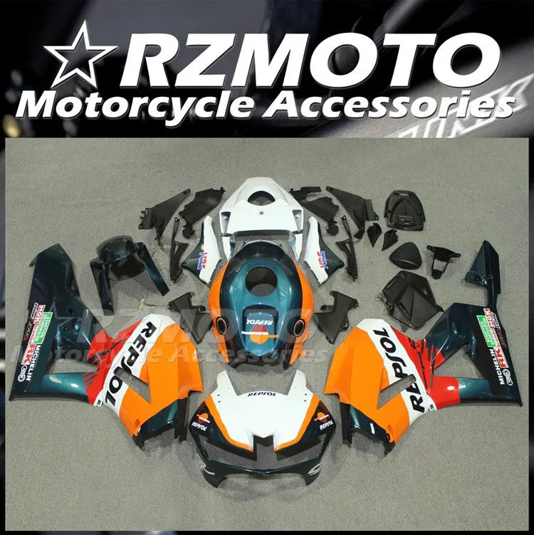 

4Gifts New ABS Fairings Kit Fit for HONDA CBR600RR F5 2013 2014 2015 2016 2017 2018 13 14 15 16 17 18 Bodywork Set Repsol Custom