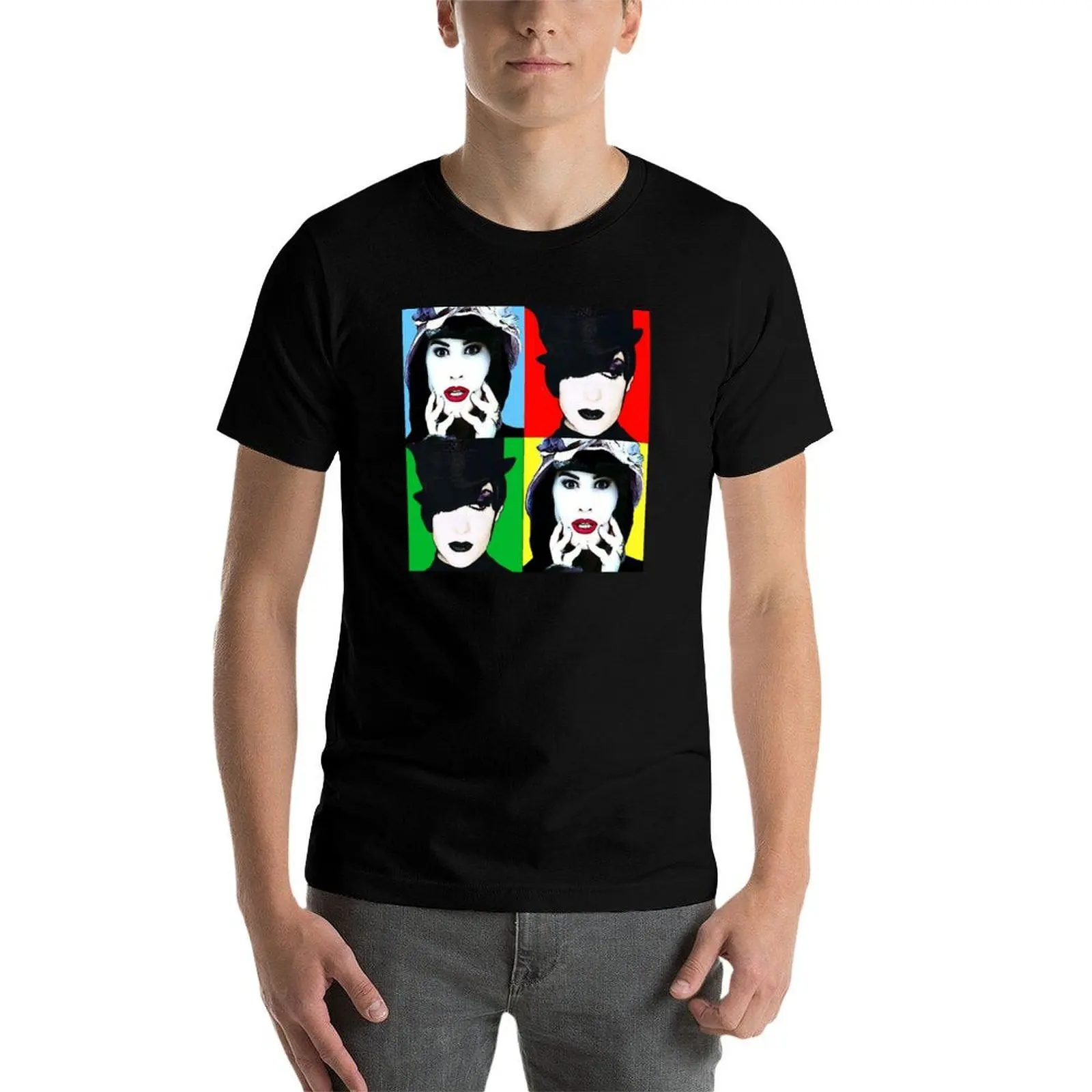 Фото Футболка Shakespears Sister, рабочая одежда, простая футболка. №4