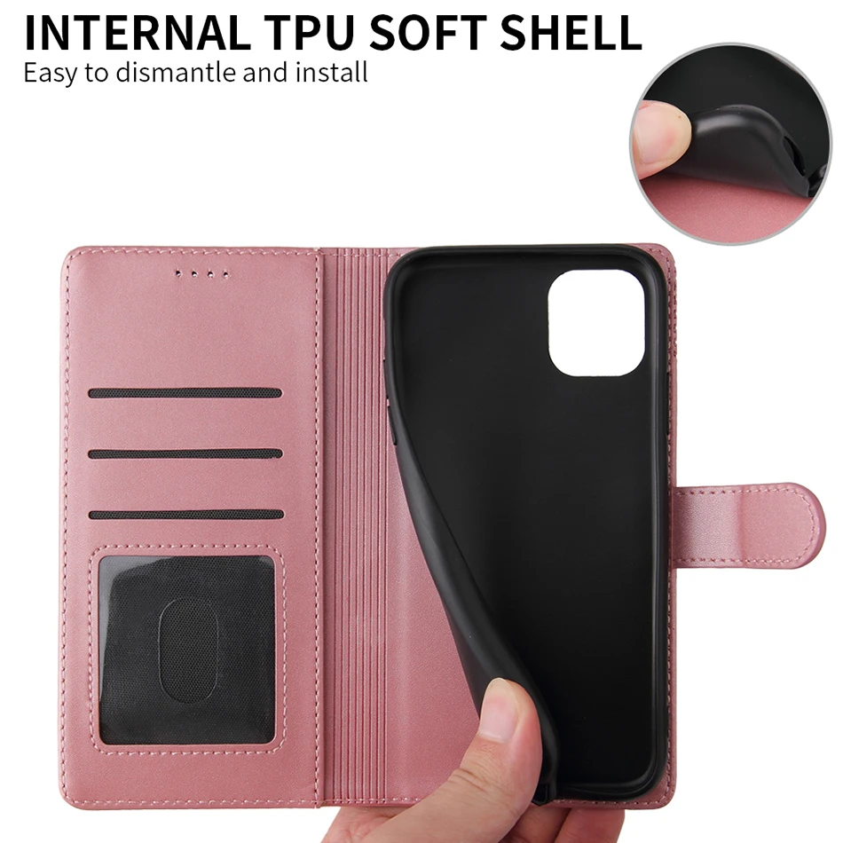 flip leather phone case for redmi 10 9 8 7a 9t 9a 9c note 7 8 9 9s 10 11 pro 10s 8t 9t mi poco f3 x3 nfc m3 pro 5g wallet cover free global shipping