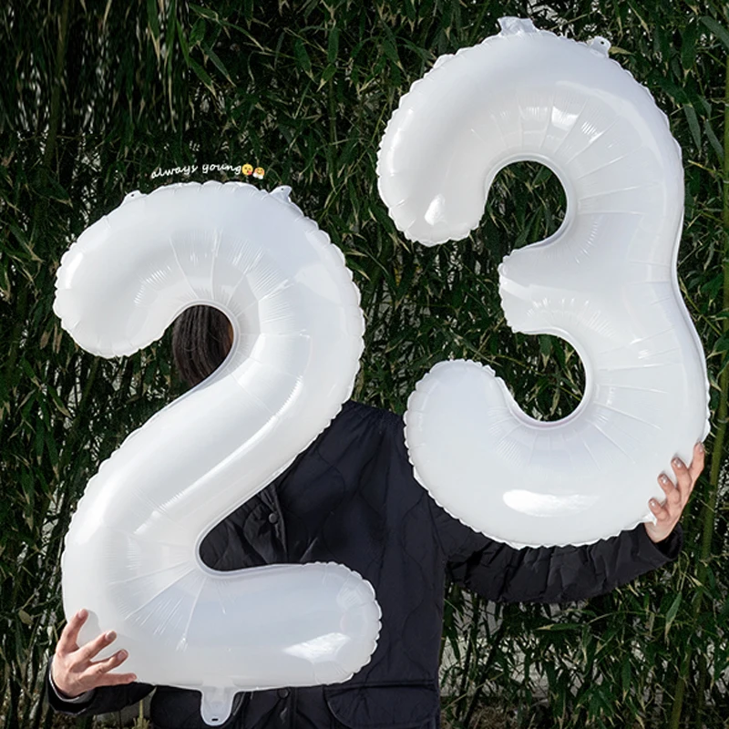 

Цифровые воздушные шары 16, 32, 40 дюймов, цветные фольгированные воздушные шары, украшение на Рождество, Хэллоуин, свадьбу, новый год