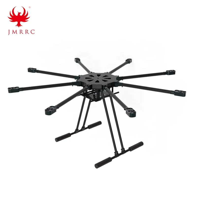 

Octocopter 1300mm Carbon Fiber Frame Kit 8 Rotor Drone Body with Landing Gear and 25mm Motor Mount Seat Umbreall Folding JMRRC