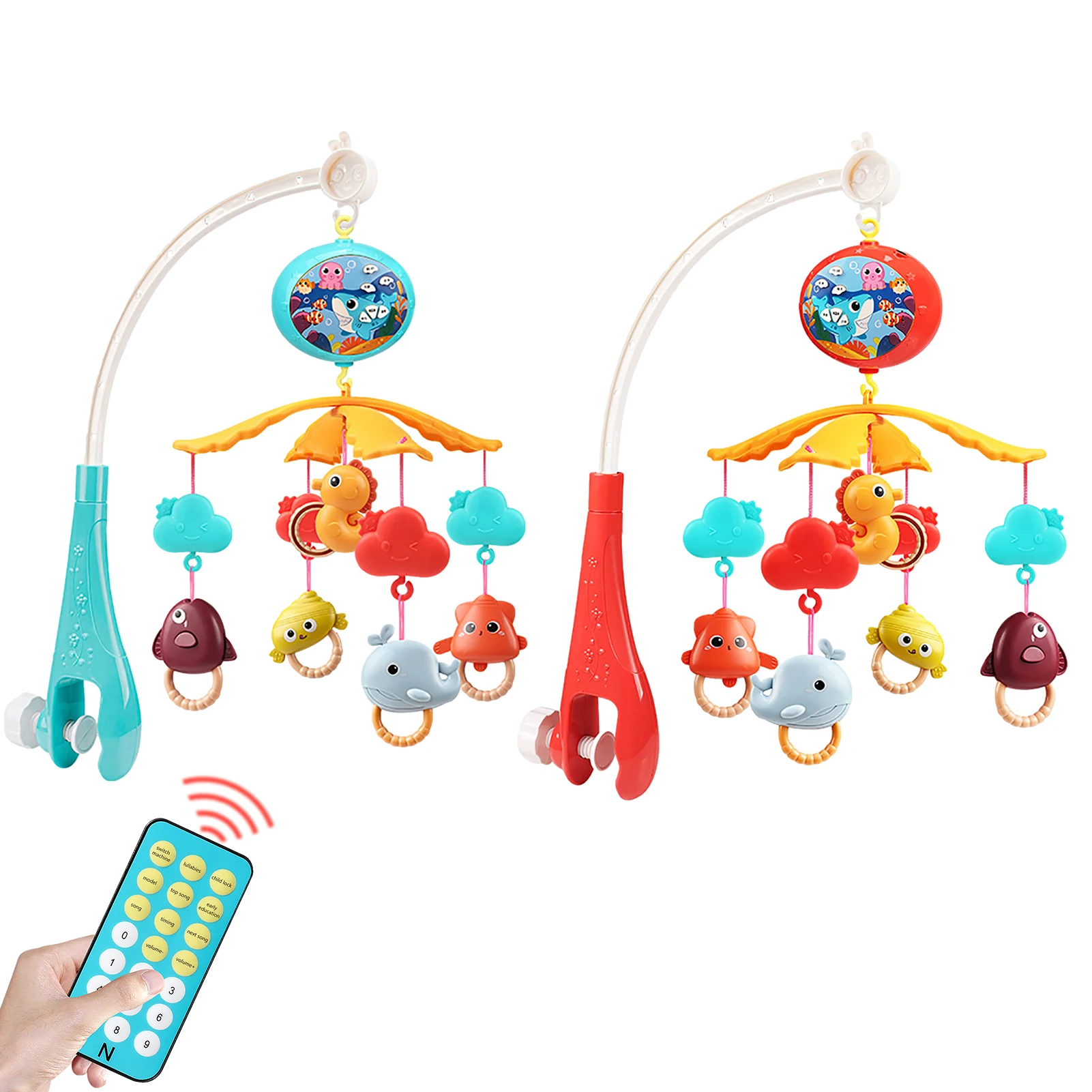 

Детская музыкальная игрушка-колокольчик для кроватки с музыкальной шкатулкой