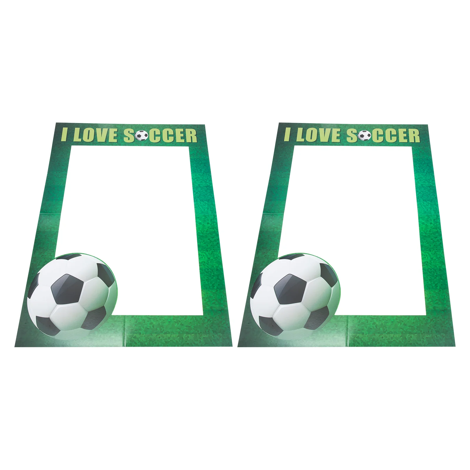 

Frame Photo Party Soccer Picture Football Booth Prop Props Frames Supplies Selfie Theme Birthday Decor Paper Decorations Hand