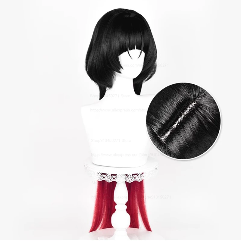Парик для косплея Джейн Доу из аниме Хэллоуин термостойкий длинный