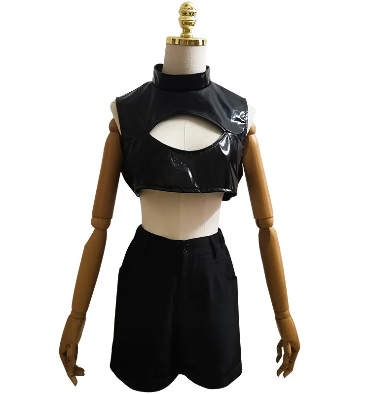 Костюм для косплея Nanakusa Nazuna из Call of The Night женская черная накидка