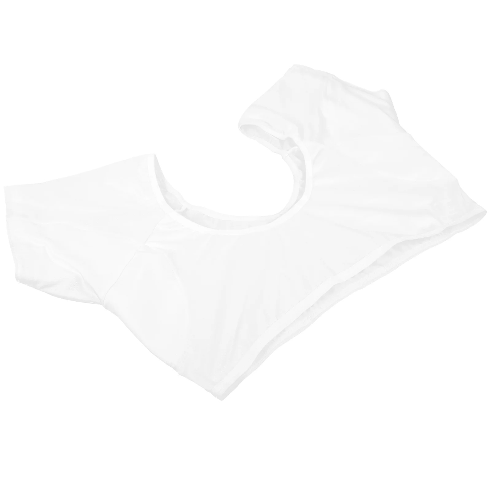 

Underarm Sweat Pads Vest Female Girls White Blouse Breathable Armpit Polyester (Polyester) Proof Undershirts Miss Womans Summer
