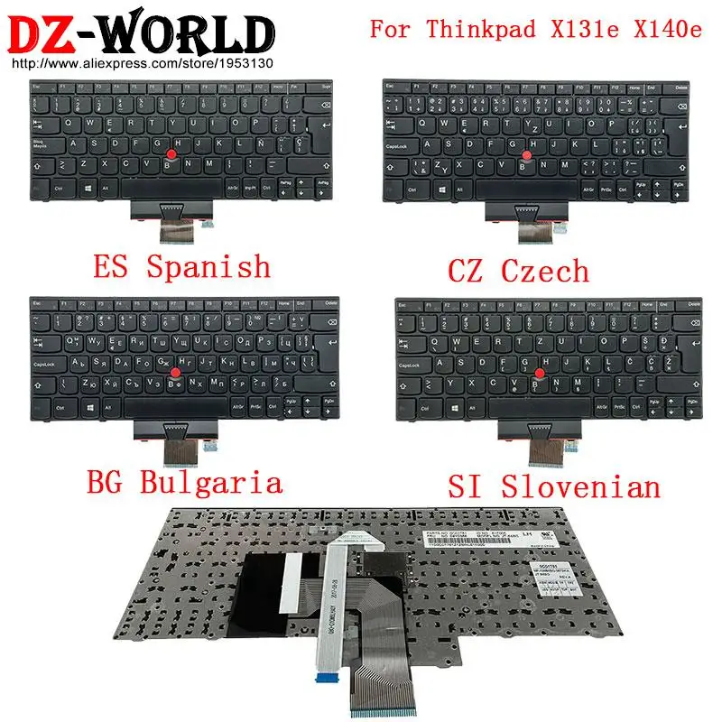 

Для ноутбука Lenovo Thinkpad X131e X140e SI Словенский испанский CZ Чешский BG Болгария 04Y0386 04Y0387 04Y0404 04Y0389 04Y0349