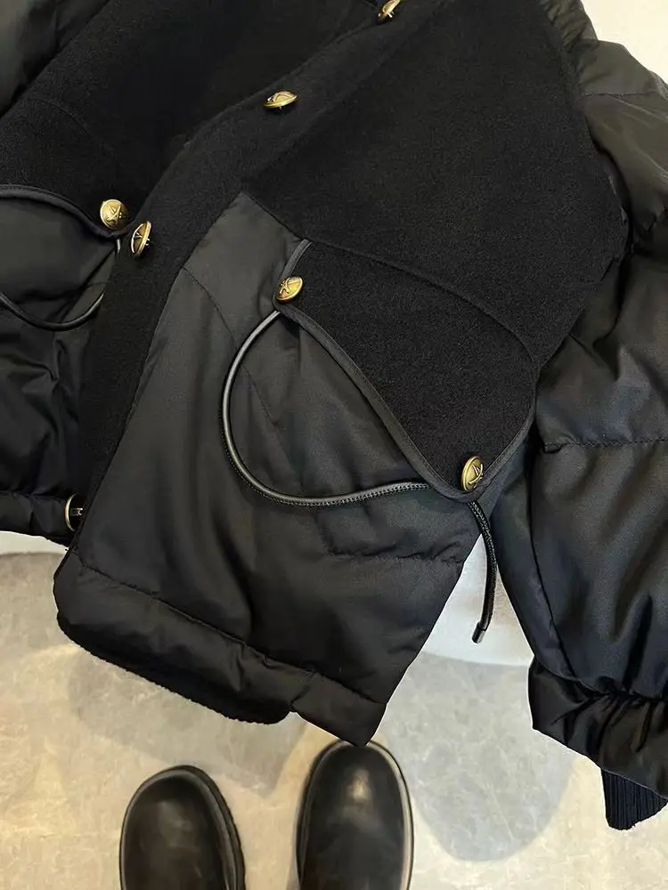 Зимняя парка большого размера