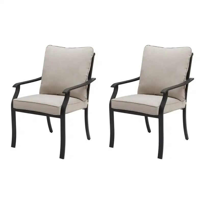 

Gardens Outdoor Stationary Dining Chairs – 2 , Beige