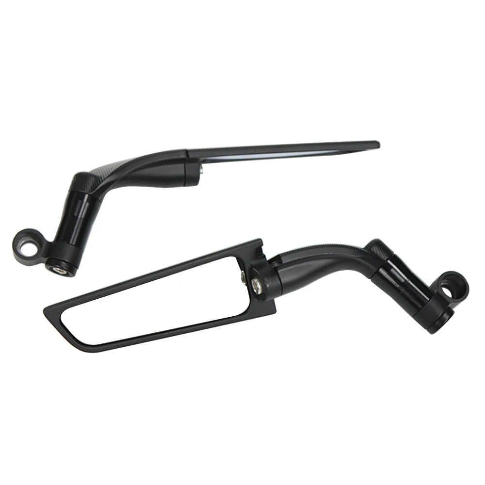 

2Pcs Motorcycle Rearview Mirror Scooter E-Bike Rear View Mirrors Back Side Convex Mirror 8mm 10mm Modified Wind Winglet NMAX155