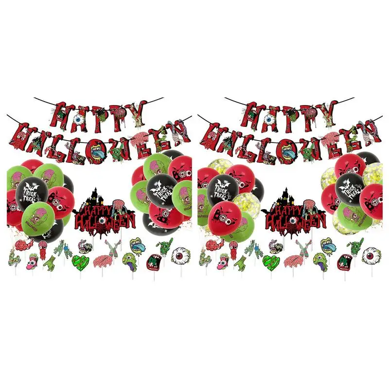 

Halloween Party Banners Exquisite Halloween Party Decorations Halloween Decoration Banner Set Reusable Halloween Trick Or Treat