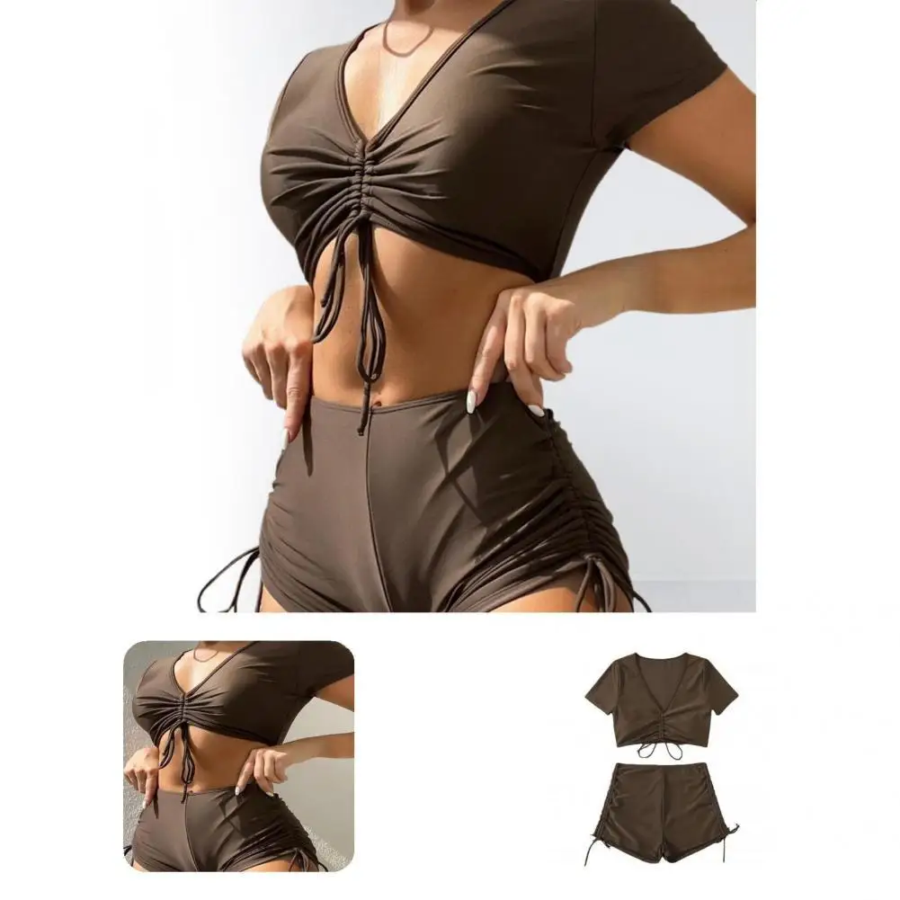 

Summer Swimsuit Push Up Bikini Suit Tummy Control Two Piece Bathing Suit