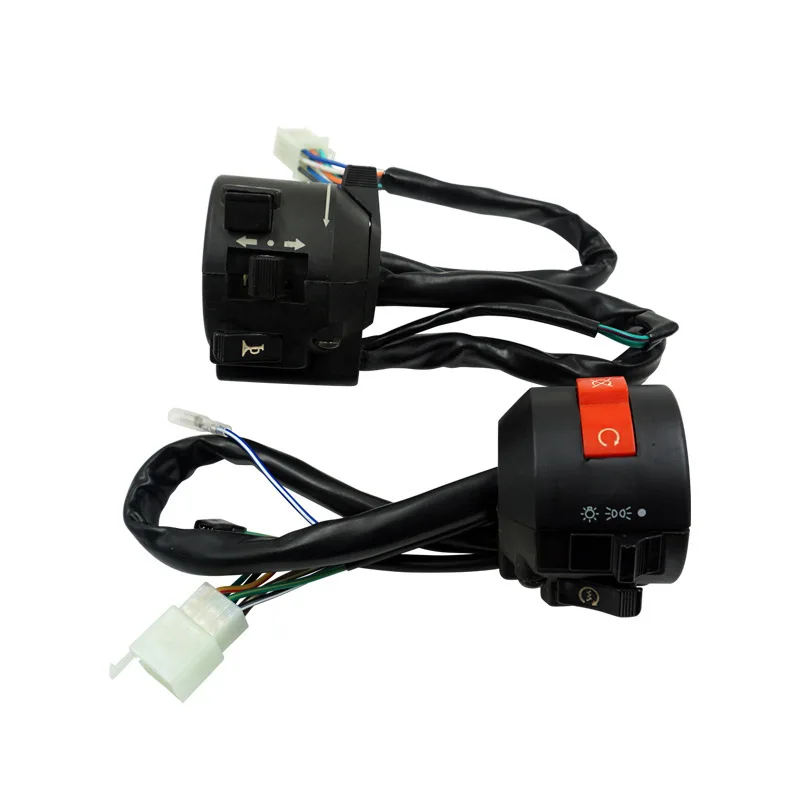 

Motorcycle 7 / 8 22mm for cbt125 handle switch combination switch, headlamp horn starting, steering and flameout