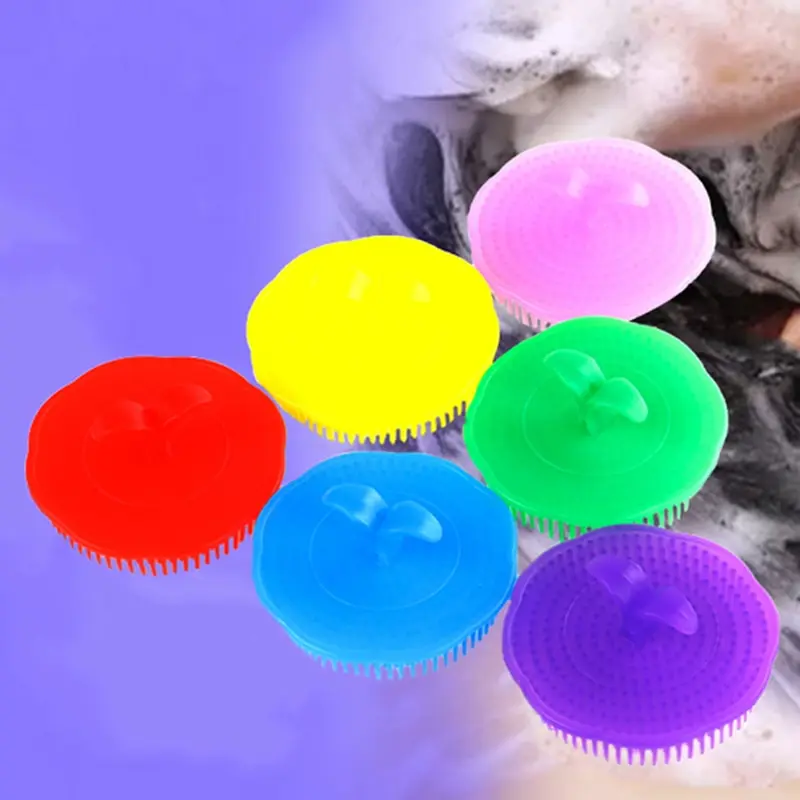 

1pc Silicone Head Shampoo Scalp Massage Brush Hair Washing Scalp Cleanse Comb Deep Care Massage Scalp Massager Head Hair Care